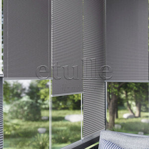 16 MM Dimout Yarı Karartma Gri Plise Perde