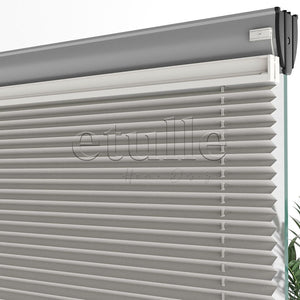 16 MM Dimout Yarı Karartma Krem Plise Perde