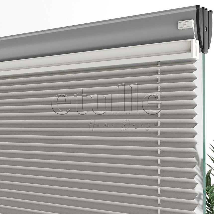 16 MM Dimout Yarı Karartma Krem Plise Perde