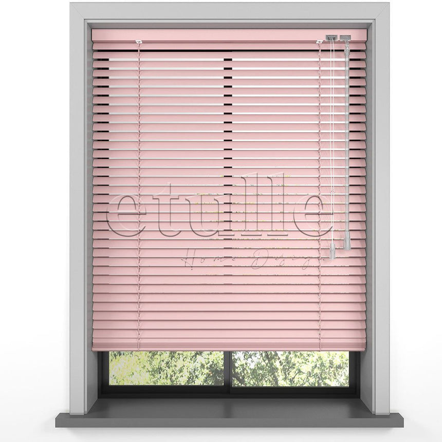 16 MM Mat Pembe Alüminyum Jaluzi