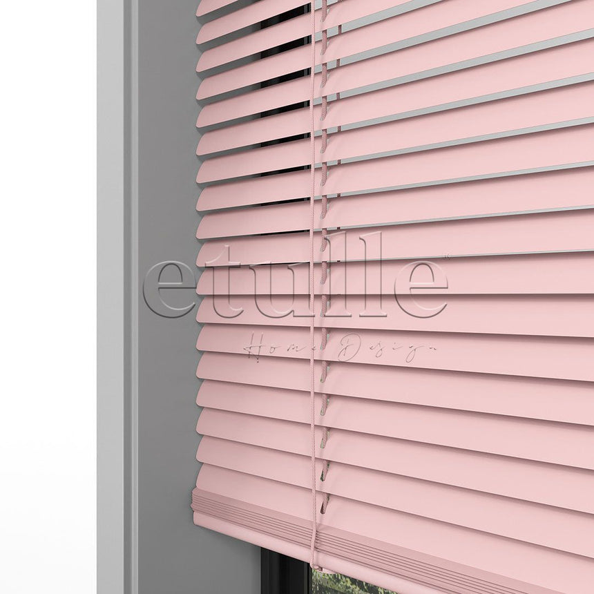 16 MM Mat Pembe Alüminyum Jaluzi