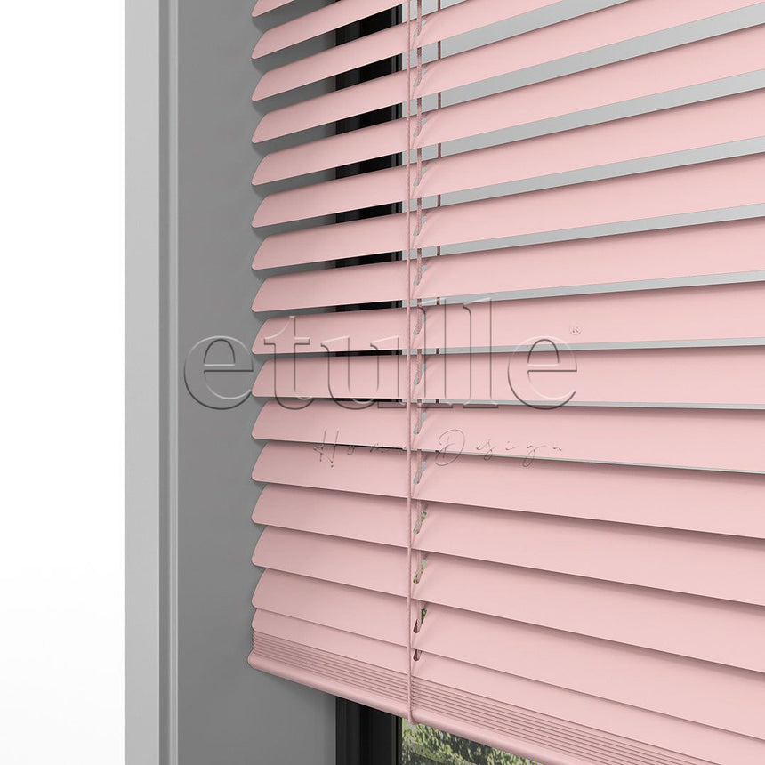 16 MM Mat Pembe Alüminyum Jaluzi