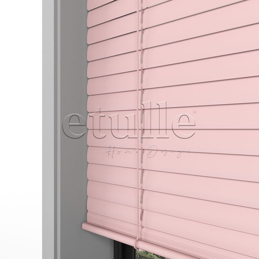 16 MM Mat Pembe Alüminyum Jaluzi