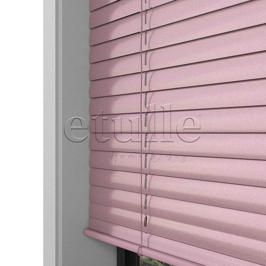 16 MM Toz Pembe Alüminyum Jaluzi