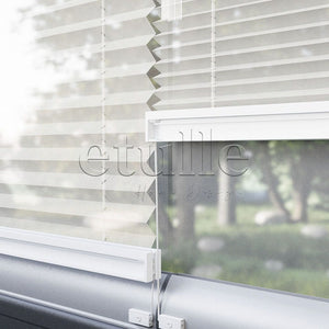 16 MM Tulle Ekru Tül Plise Perde
