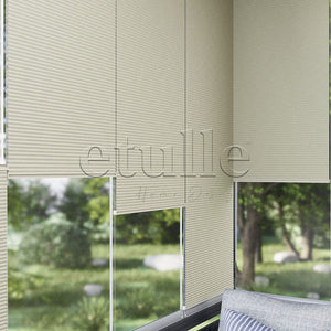 20 MM Honeycomb Krem Plise Perde