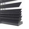 25 MM BASSWOOD Antrasit Ahşap Jaluzi