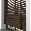 50 MM Meriwood Kahve Ahşap Jaluzi
