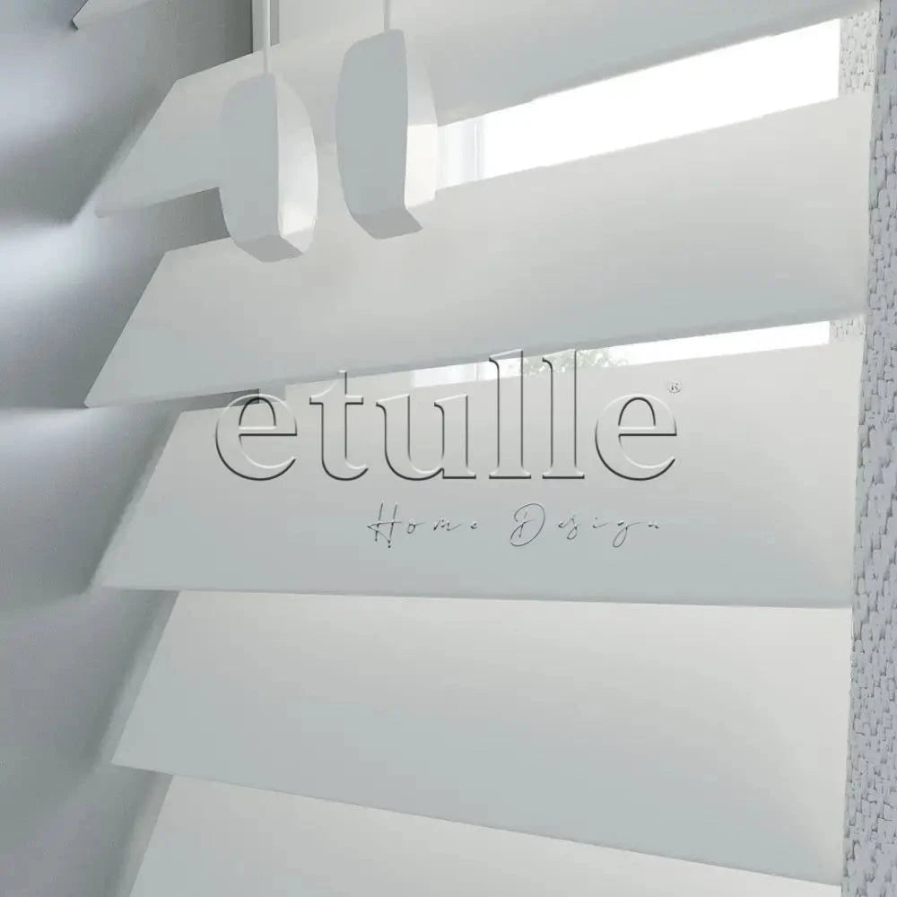 50 Mm Polywood Beyaz Ahşap Jaluzi
