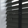 50 Mm Polywood Koyu Antrasit Ahşap Jaluzi