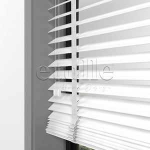 50 MM BASSWOOD Beyaz Ahşap Jaluzi