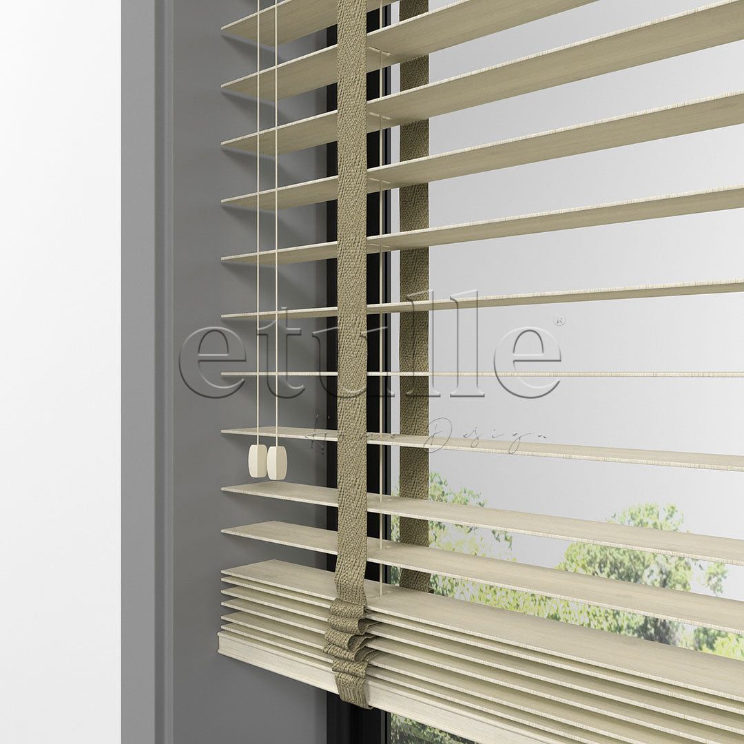 50 MM BAMBOO Maple Ahşap Jaluzi