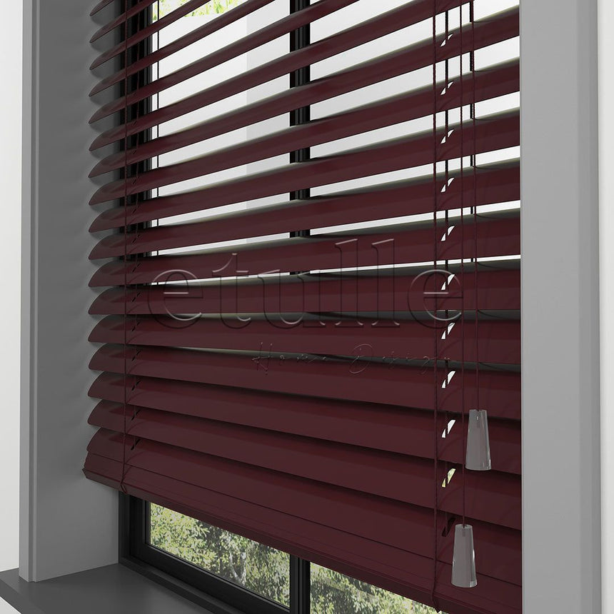 50 MM Bordo Alüminyum Jaluzi