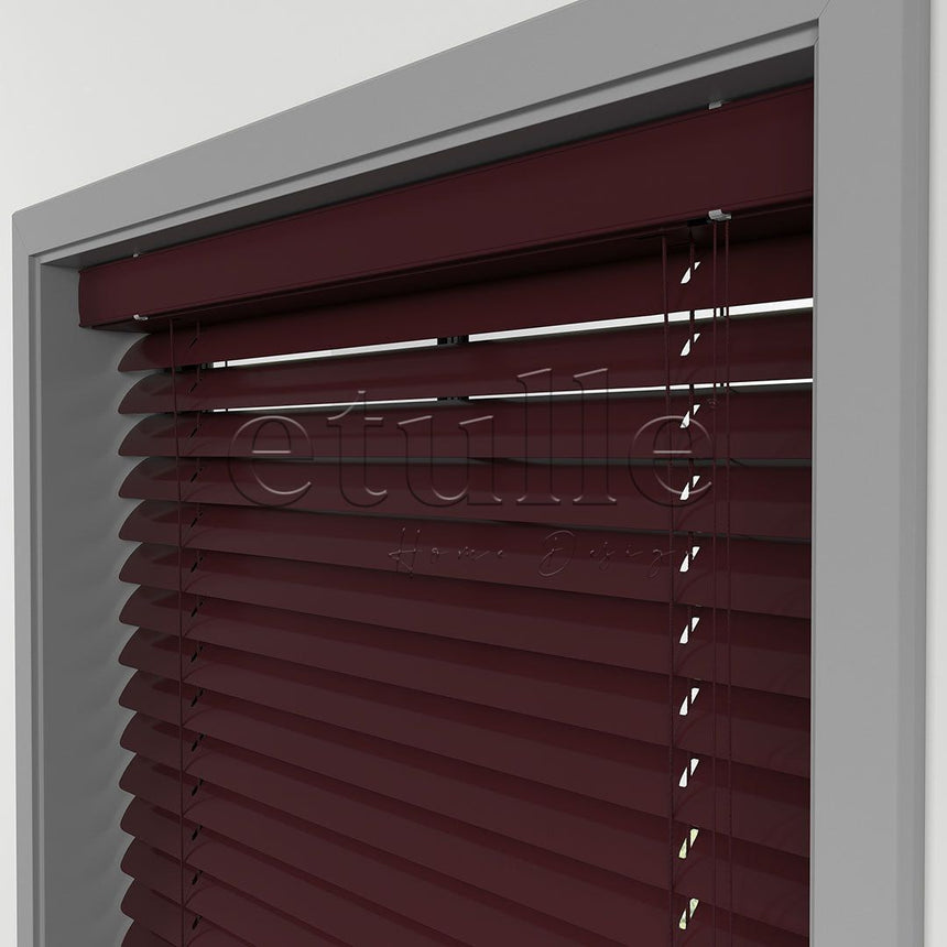 50 MM Bordo Alüminyum Jaluzi