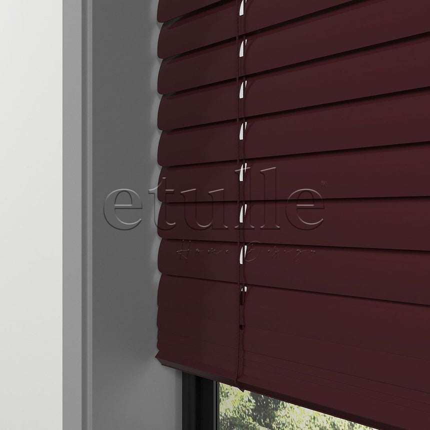 50 MM Bordo Alüminyum Jaluzi
