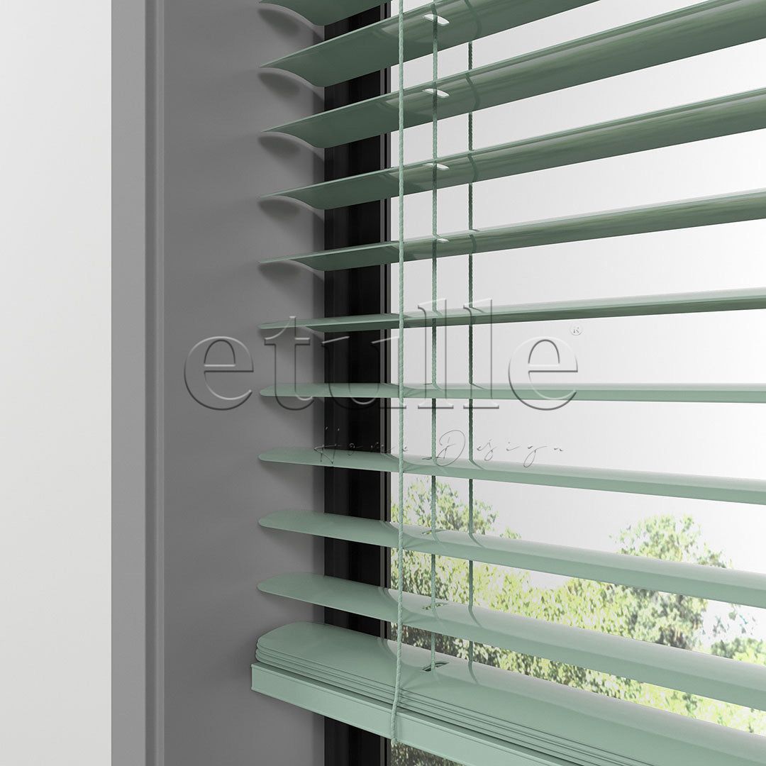 50 MM Elma Yeşili Alüminyum Jaluzi