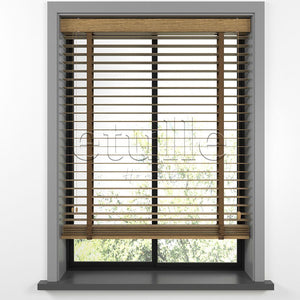 50 MM LUXURY WOOD Amber Ahşap Jaluzi