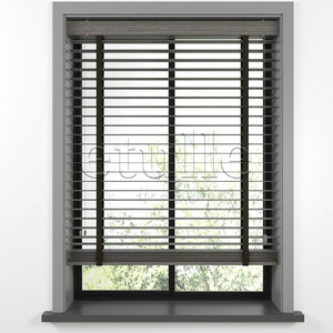 50 MM LUXURY WOOD Ash Ahşap Jaluzi