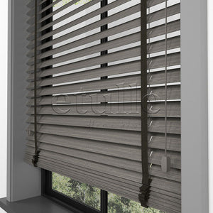 50 MM LUXURY WOOD Ash Ahşap Jaluzi