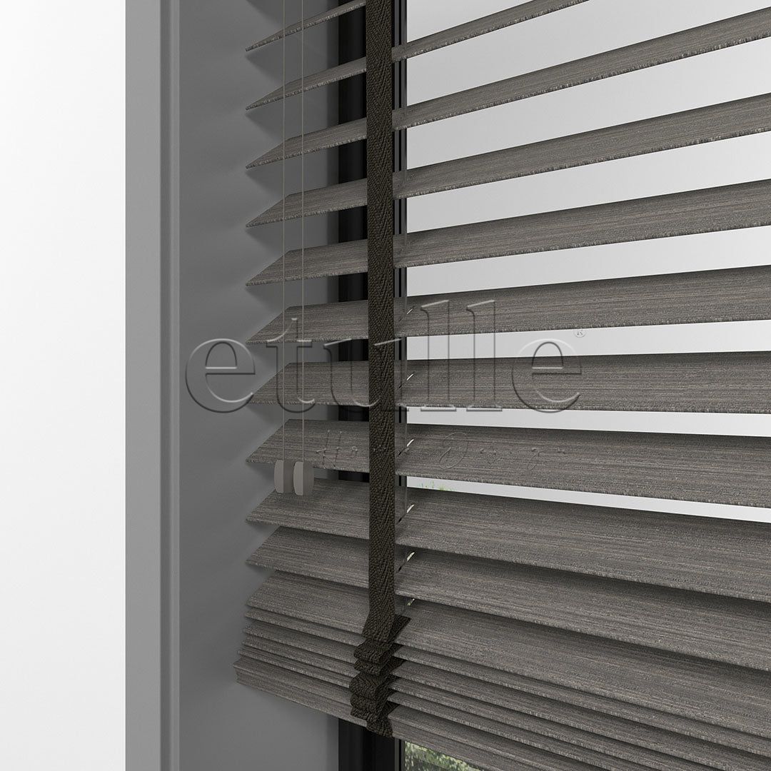 50 MM LUXURY WOOD Ash Ahşap Jaluzi