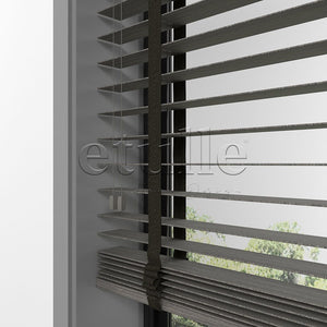 50 MM LUXURY WOOD Ash Ahşap Jaluzi