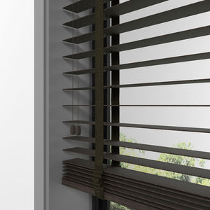 50 MM LUXURY WOOD Brown Ahşap Jaluzi