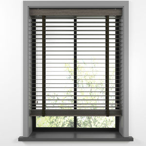 50 MM LUXURY WOOD Cinder Ahşap Jaluzi