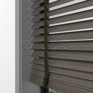 50 MM LUXURY WOOD Cinder Ahşap Jaluzi