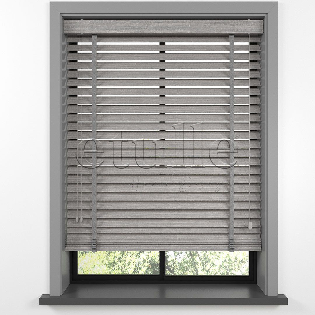 50 MM LUXURY WOOD Mist Ahşap Jaluzi