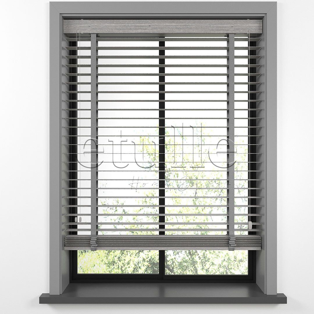 50 MM LUXURY WOOD Mist Ahşap Jaluzi