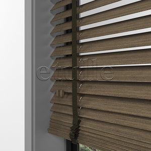50 MM LUXURY WOOD Mud Ahşap Jaluzi