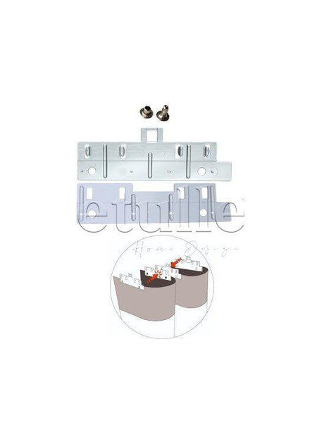 Akıllı Dikey Perde Pile Tutma Askı Aparatı 5 Çift