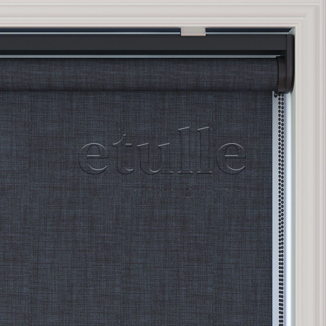 Antrasit Blackout Keten Stor Perde | Fiorella