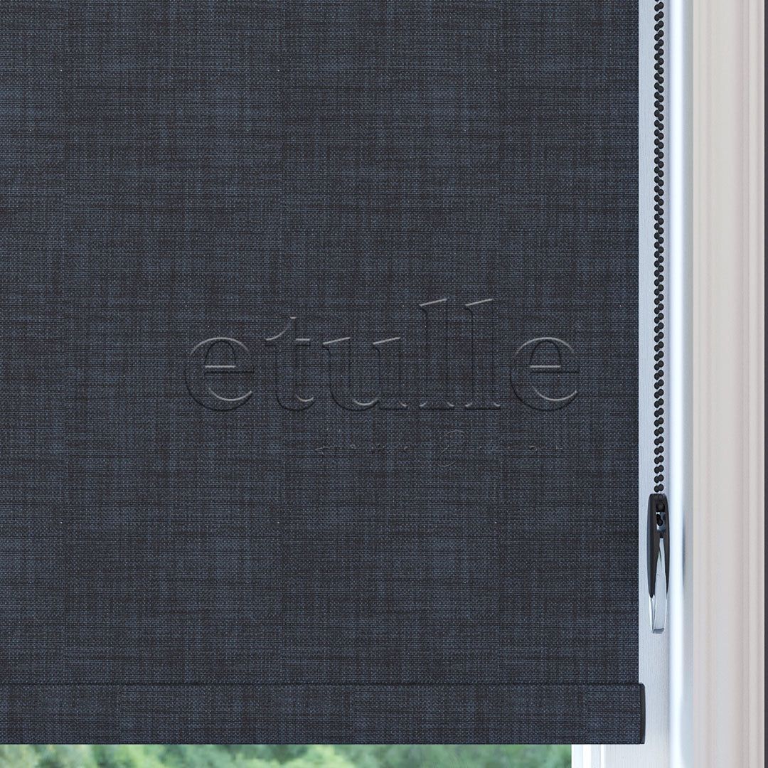 Antrasit Blackout Keten Stor Perde | Fiorella