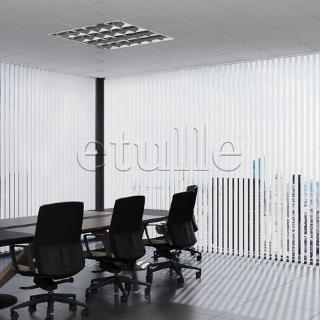 Beyaz Düz PVC Dikey Perde