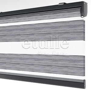Gri Blackout Zebra Perde | Bolsena