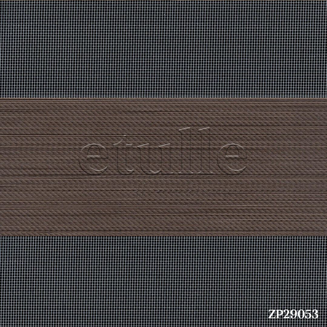 Kahverengi Blackout Zebra Perde | Bolsena
