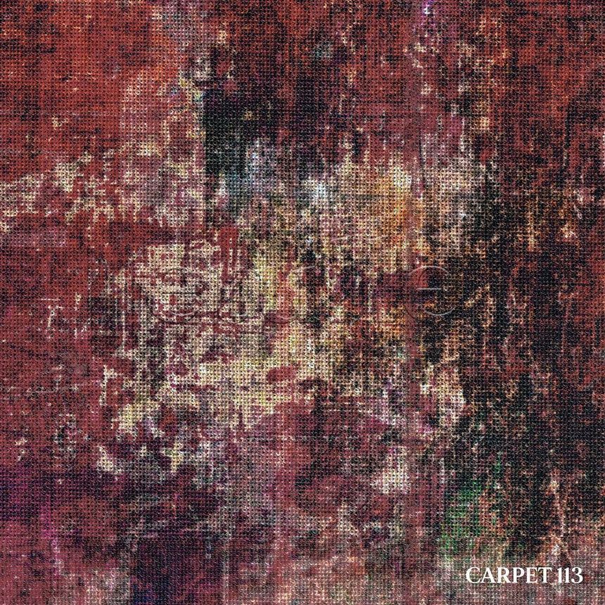 Carpet - Baskılı Dikey Tül Perde