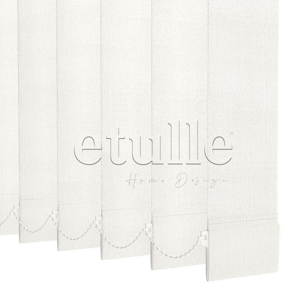Ekru Blackout Kumaş Dikey Perde | Brodie