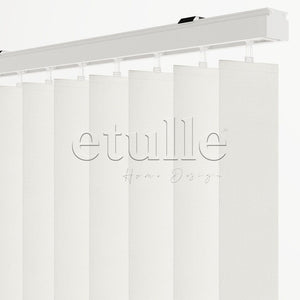 Ekru Düz Kumaş Dikey Perde | Brodie