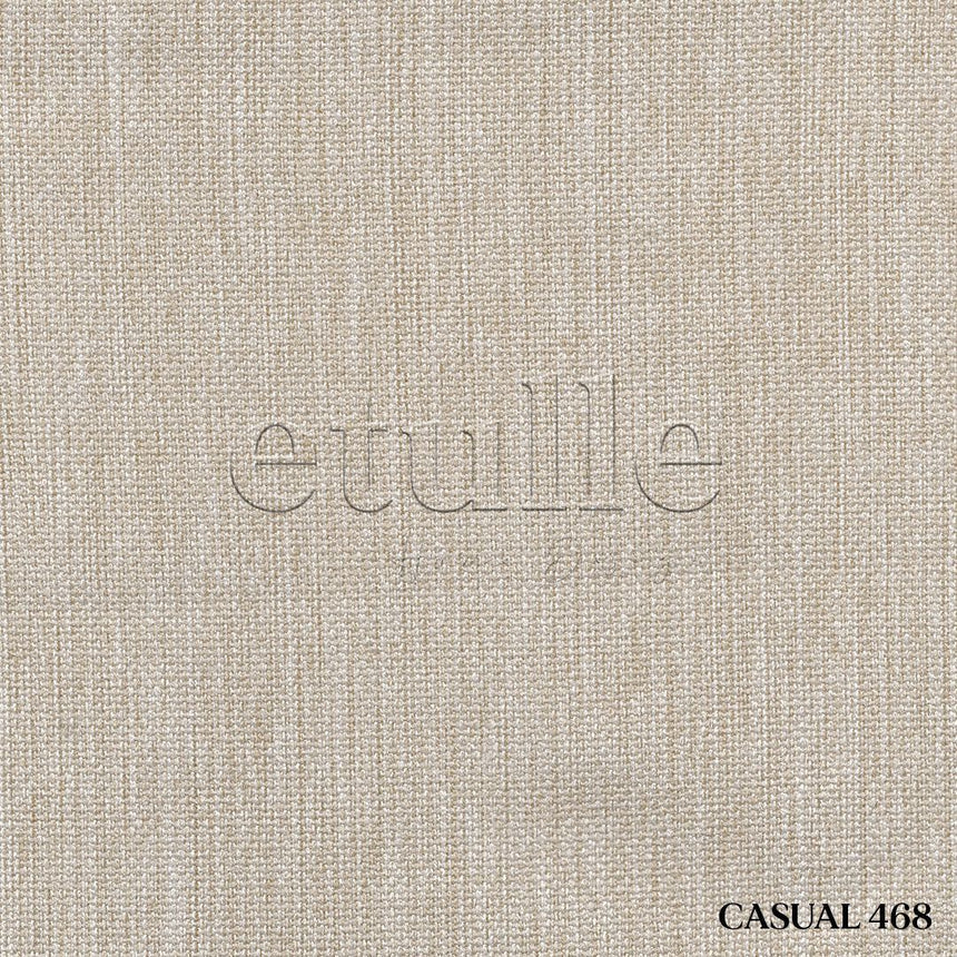 Ekru Naturel Kırçıllı Keten Fon Perde | Casual