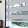 Beyaz Blackout Zebra Perde | Ennio