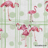 Flamingo Soft  - Baskılı Dikey Tül Perde