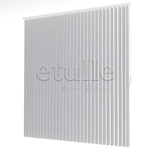 Gri Düz PVC Dikey Perde