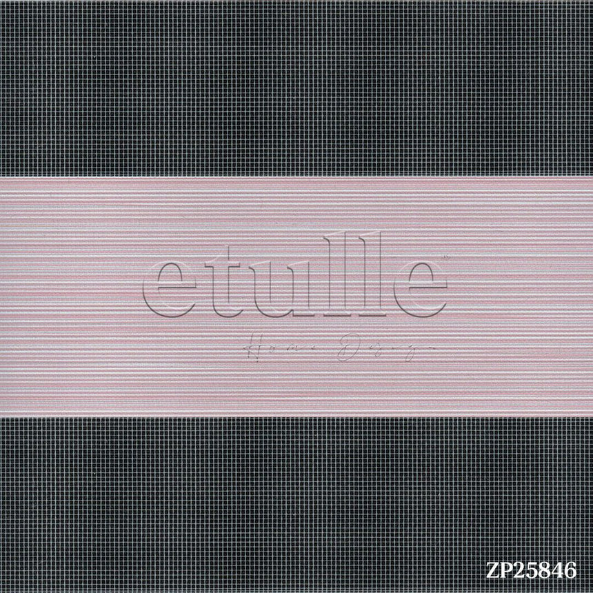 Pembe Düz Zebra Perde | Harlow