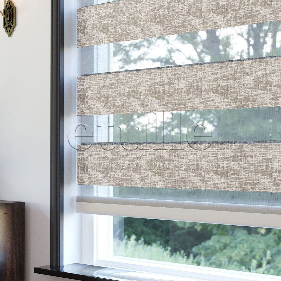 Vizon Desenli Zebra Perde | Kensal