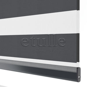 Antrasit Blackout Zebra Perde | Mais