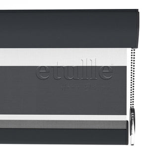 Antrasit Blackout Zebra Perde | Mais