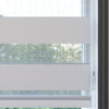 Beyaz Blackout Zebra Perde | Mais