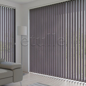 Mor Blackout Kumaş Dikey Perde | Seraphina